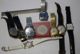 A COLLECTION OF ASSORTED WRIST WATCHES