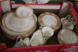 A TRAY OF ROYAL DOULTON 