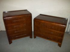 TWO 1950S CHESTS OF DRAWERS
