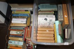TWO BOXES OF MISCELLANEOUS BOOKS
