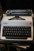 AN OLYMPIA TYPEWRITER