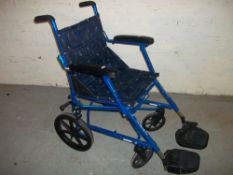 A LIGHTWEIGHT FOLDING WHEELCHAIR