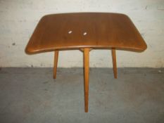 AN ERCOL STYLE DINING TABLE EXTENSION SECTION