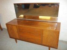 AN AUSTIN SUITE RETRO TEAK DRESSING TABLE