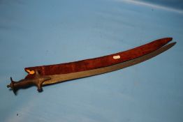 AN INDIAN TLWAR SWORD
