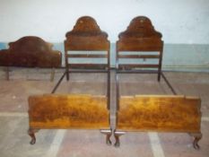 TWO MEAL'S VINTAGE SINGLE BEDSTEADS