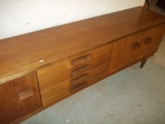 A TEAK RETRO SIDEBOARD