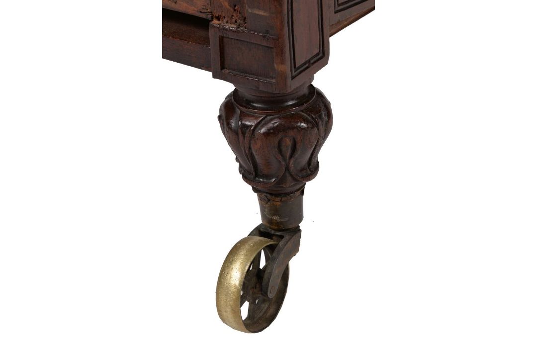 A George IV mahogany metamorphic library armchair - Image 3 of 7
