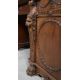 A carved mahogany twin pedestal partner's desk in George III style - Image 2 of 4