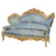 A French carved giltwood and composition salon suite in Louis XV style - Image 3 of 3