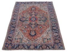 A Heriz carpet