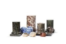 A collection of twelve assorted items of specimen and curiosity interest