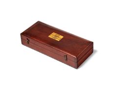 A mahogany cased Sikes' Hydrometer, Buss, London, late 19th century