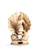 After Carlo Finelli, a Venetian model of Venus in a shell by Testolini, late 19th century