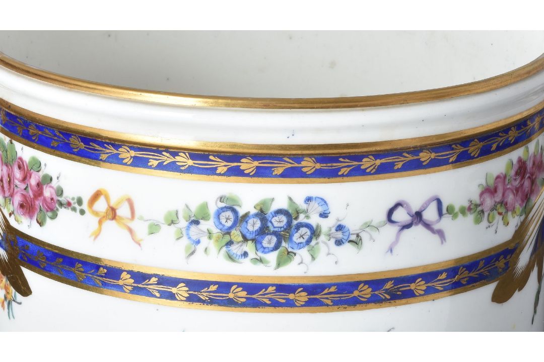 A Sevres seau a bouteille, circa 1780 - Image 3 of 4