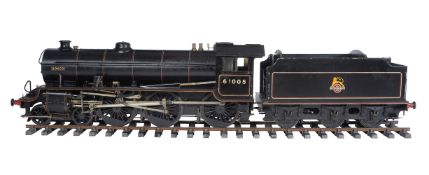 A well engineered 5 inch gauge model of a Thompson Class B1 4-6-0 tender locomotive No 61005 'Bongo'