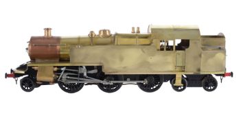 A well engineered 5 inch gauge model of a 2-6-4 side tank locomotive