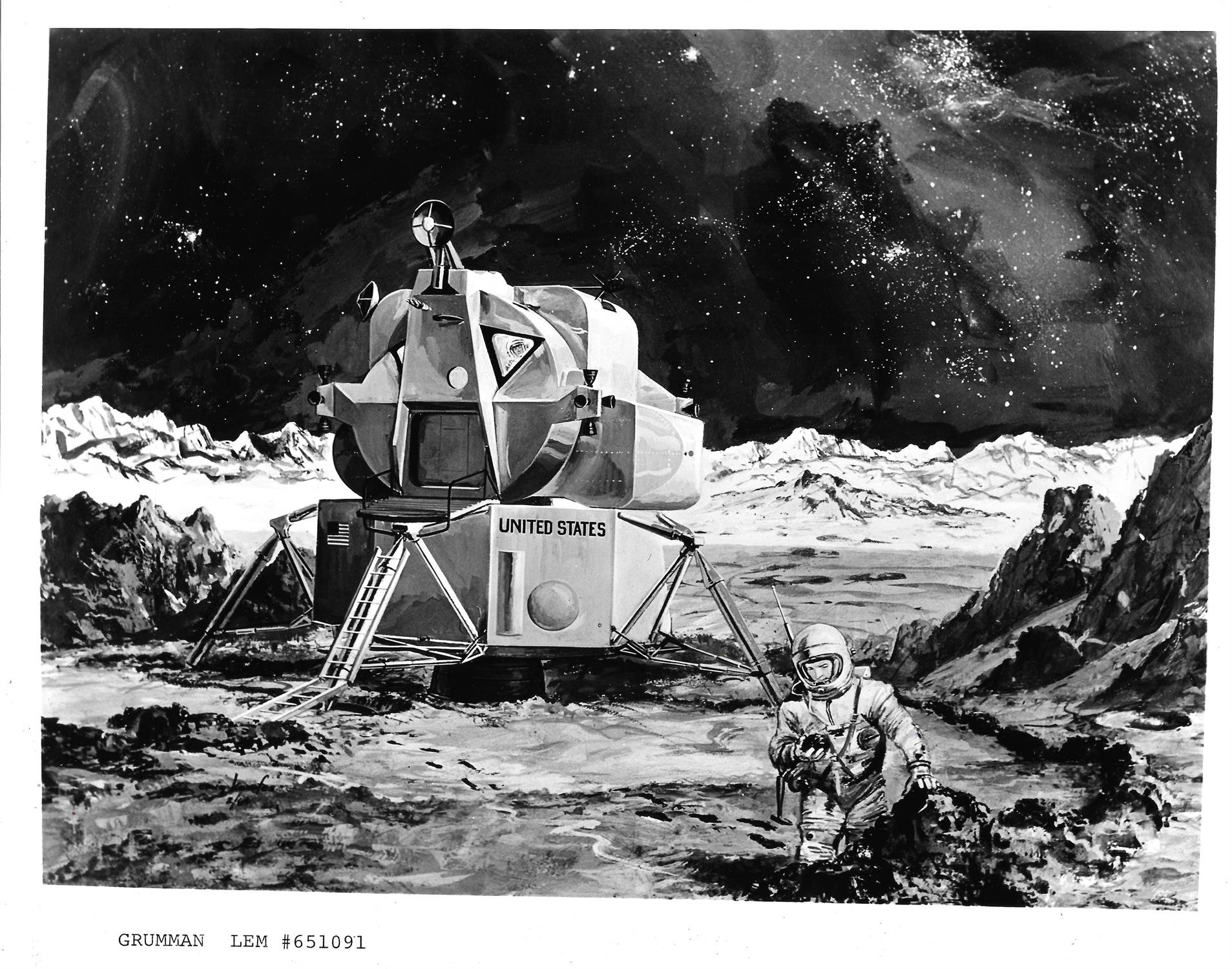 [Grumman] Lunar Module. Assorted photographs and ephemera - Image 4 of 6