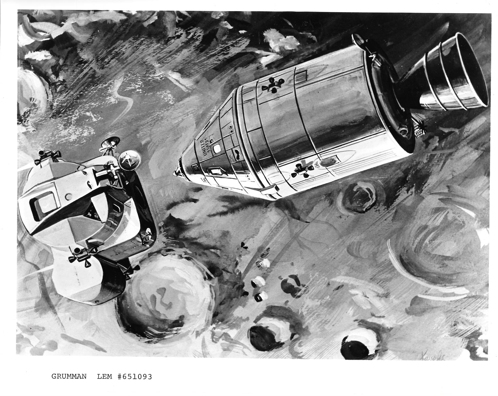 [Grumman] Lunar Module. Assorted photographs and ephemera - Image 5 of 6