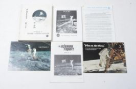 Apollo 11. Official NASA press kit and associated ephemera
