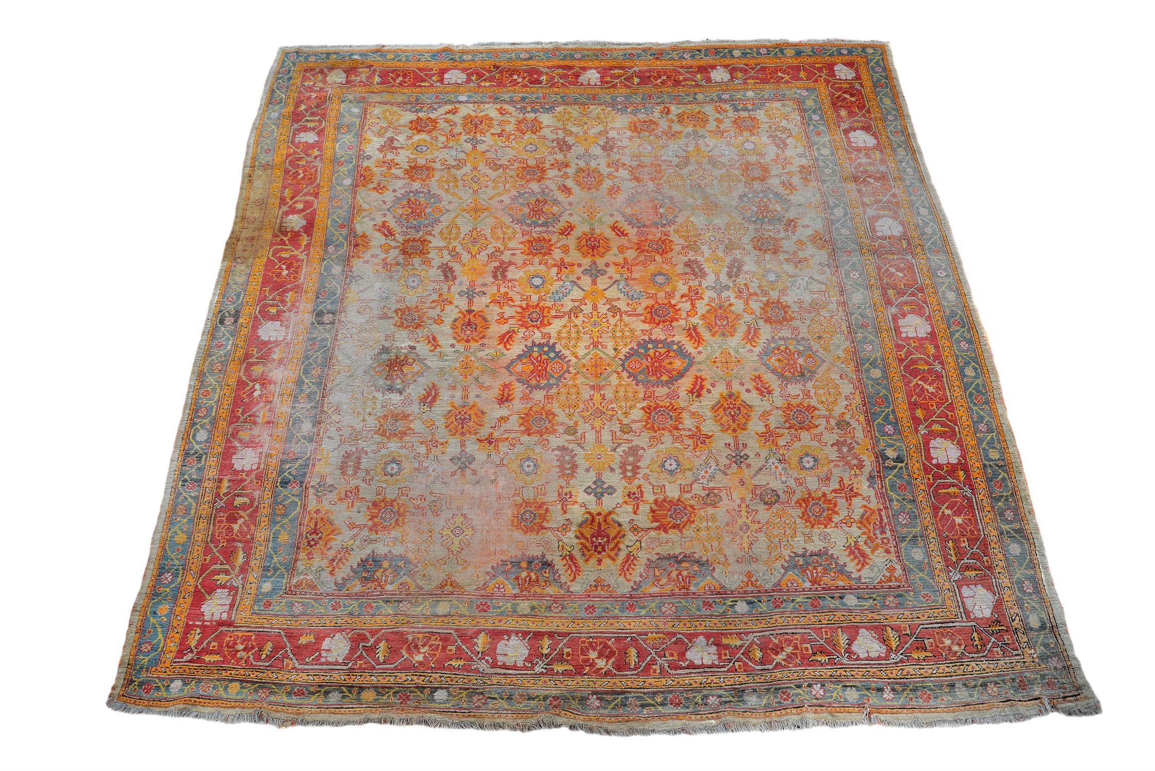 An Ushak carpet