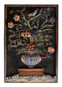 An Italian or possibly French pietra dura plaque, late 17th/18th century