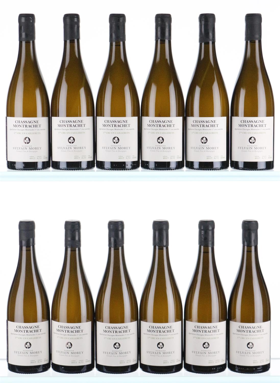 ß 2017 Chassagne Montrachet 1er Cru, Les Caillerets, Dom Sylvain Morey -(Lying In Bond)