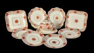 A selection of mostly Worcester porcelain