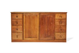 An oak dwarf compactum wardrobe