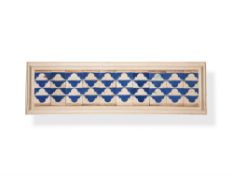 A large panel of Spanish Cuenca tiles
