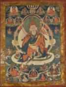 A Thang-ka depicting Padmasambhava