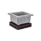 A Chinese guan-type square brush washer - Image 1 of 3