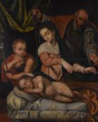 Peruvian School (possibly), After Lavinia Fontana, The Holy family