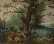 Follower of Jan Brueghel the Younger, The Garden of Eden