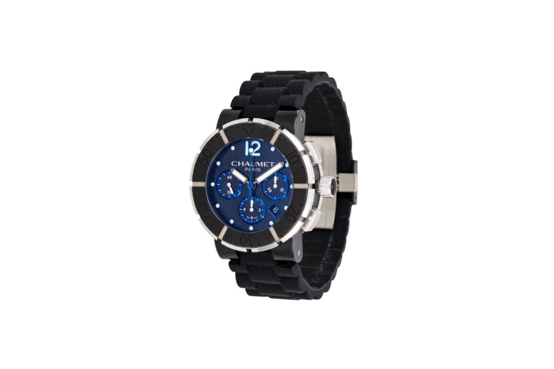† Chaumet, Class One, ref. W17291-45B, a stainless steel and titanium wrist watch