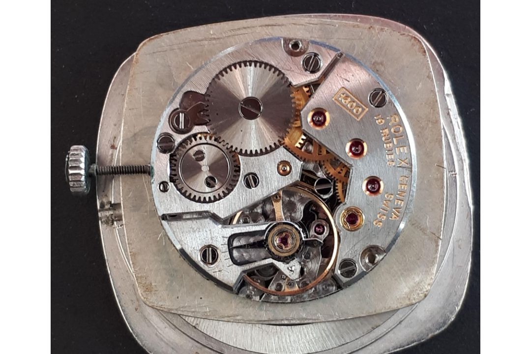 Rolex, Cellini, ref. 4084, a white gold coloured wrist watch - Image 3 of 3