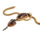 A mid Victorian gold, diamond and garnet serpent necklace - Image 2 of 2