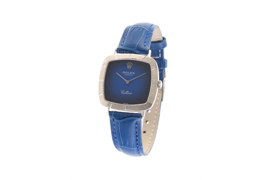 Rolex, Cellini, ref. 4084, a white gold coloured wrist watch - Image 1 of 3