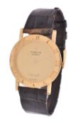 Y Corum, Romulus, an 18 carat gold wrist watch