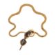 A mid Victorian gold, diamond and garnet serpent necklace - Image 1 of 2