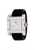 † De Grisogono, Instrumento Novantatre, a stainless steel wrist watch