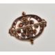 A late 19th century historical revival emerald and pearl brooch - Image 2 of 2