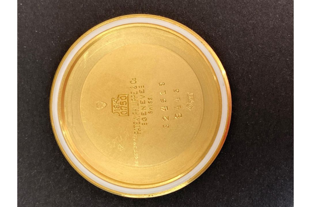 Patek Philippe, Calatrava, ref. 3445, a gold coloured wrist watch - Image 3 of 4