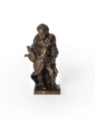 A French bronze model of Aesop after Pierre Legros the Elder (1629-1714)