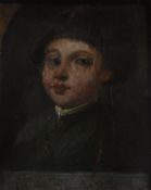 Follower of William Hogarth, Portrait of a boy