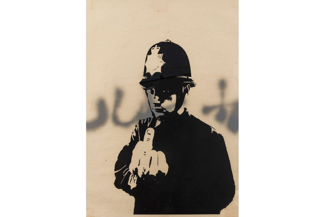 Banksy (b.1974) Rude Copper