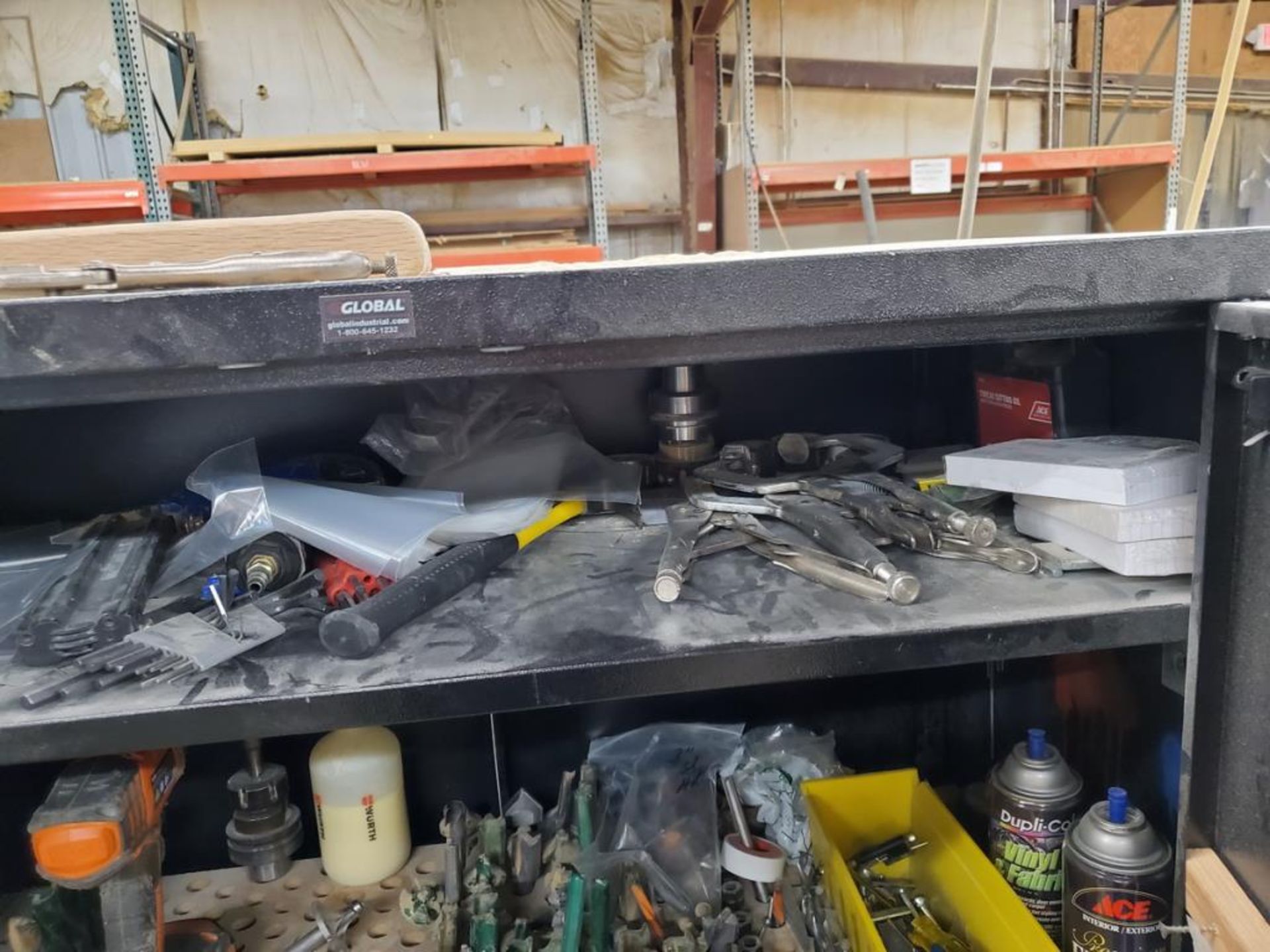 Cabinets with Various Tools - Image 5 of 8