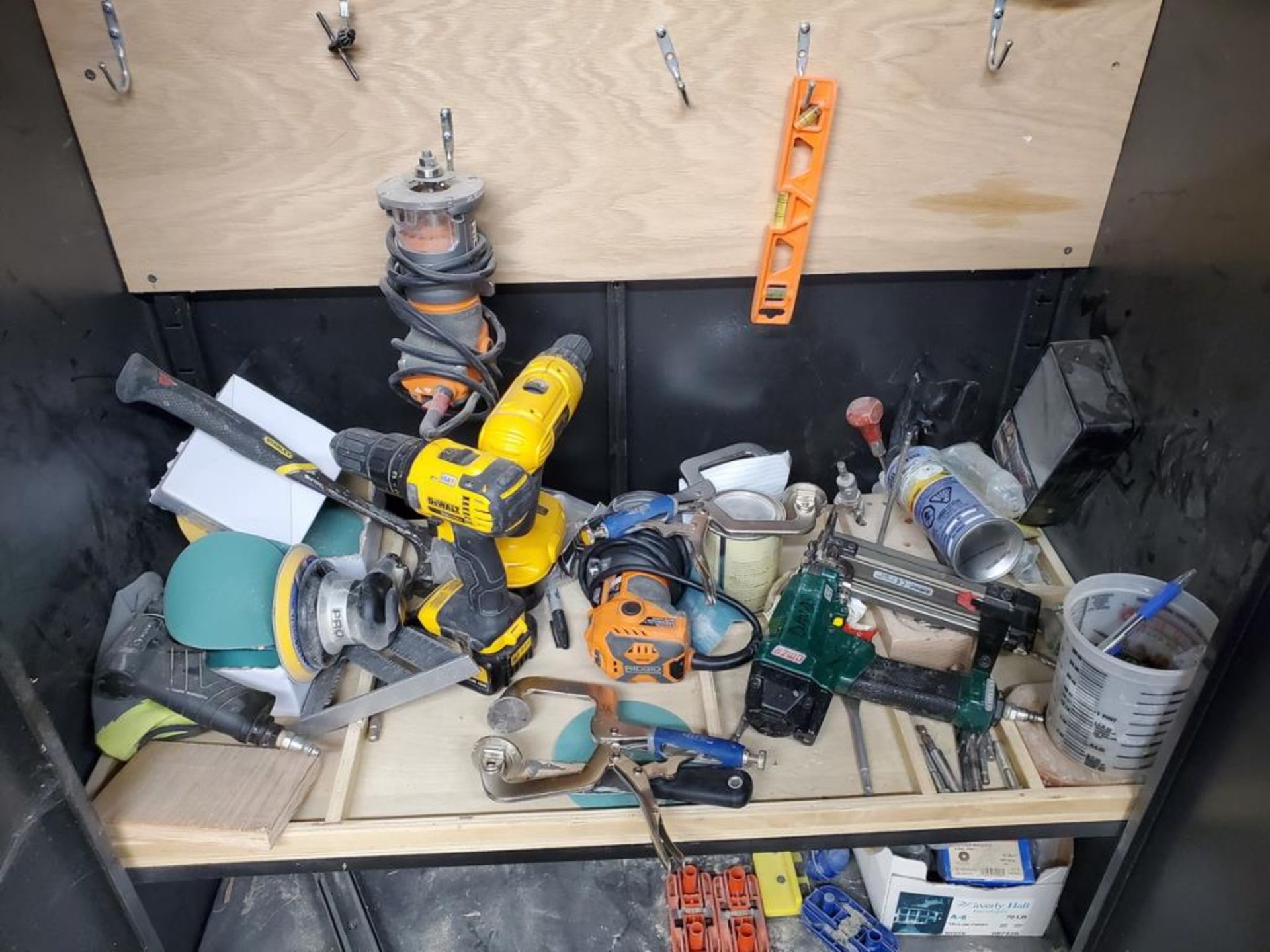 Cabinets with Various Tools - Image 6 of 8
