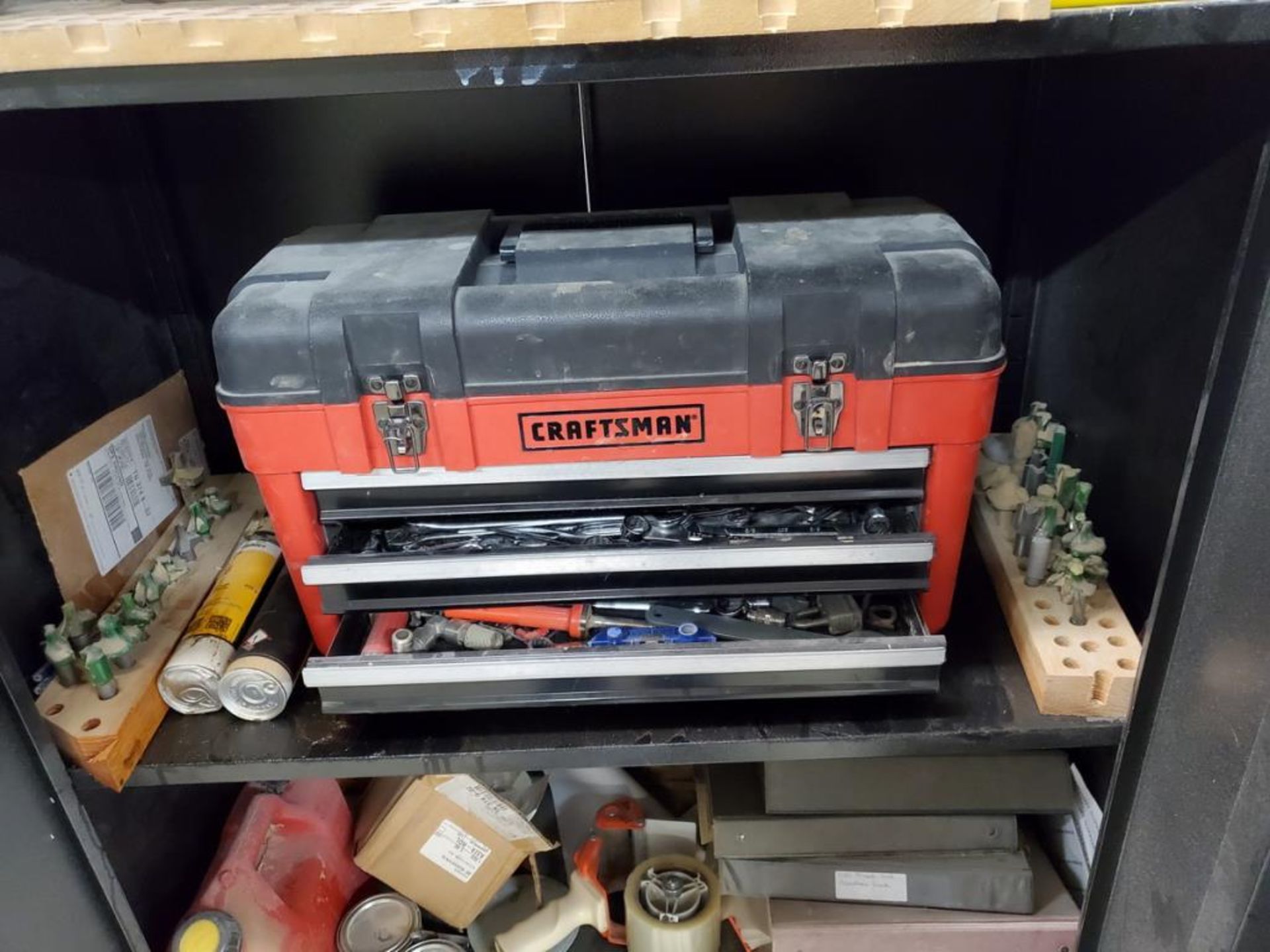 Cabinets with Various Tools - Image 4 of 8