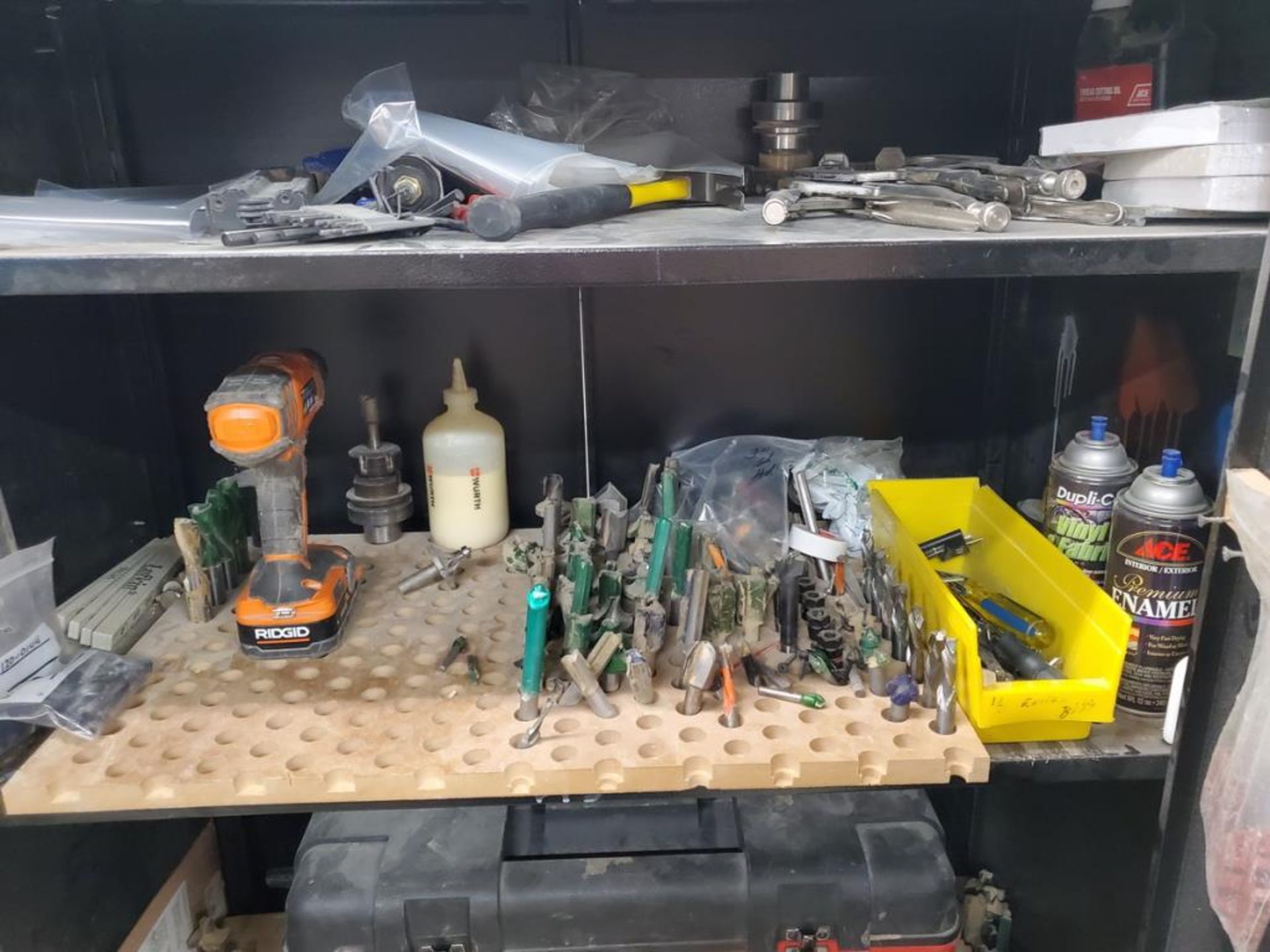 Cabinets with Various Tools - Image 3 of 8